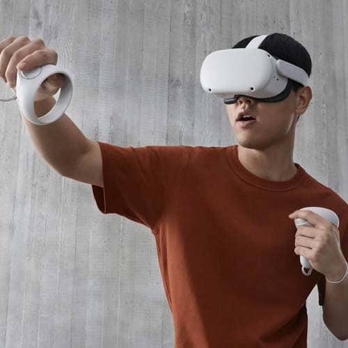 paperless experiences using VR headset