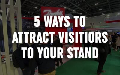 5 ways to attract visitors to your stand