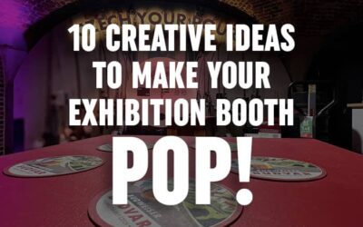 10 Creative Ideas To Make Your Exhibition Booth Pop!