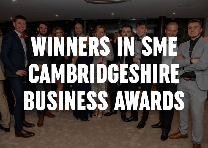 Motive win in the SME Cambridgeshire Business Awards 2022