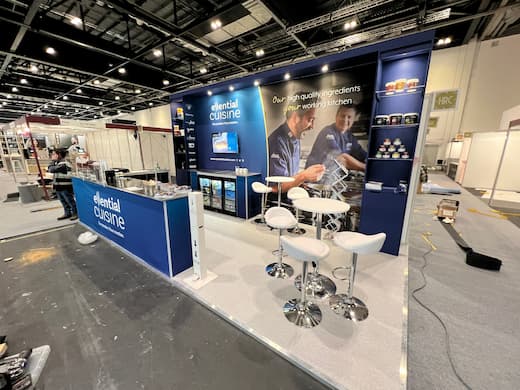 HRC-Show-2022 Custom Exhibition Stand Food Motive Exhibitions | Motive Exhibitions