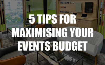 5 tips for maximising your events and marketing budget