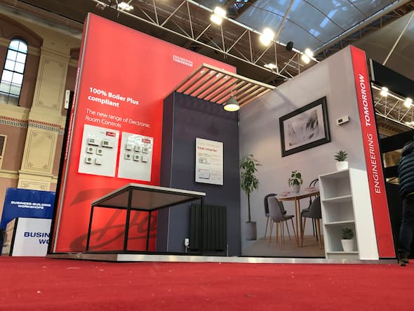 Reconfigurable Modular Stand Danfoss PlumbExpo | Motive Exhibitions