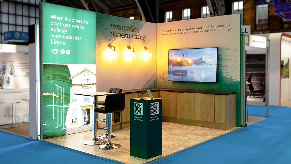 Sustainable exhibition stand builders | Motive Exhibitions