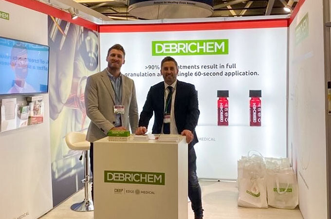 shell scheme stand - Motive Exhibitions - Edge Medical