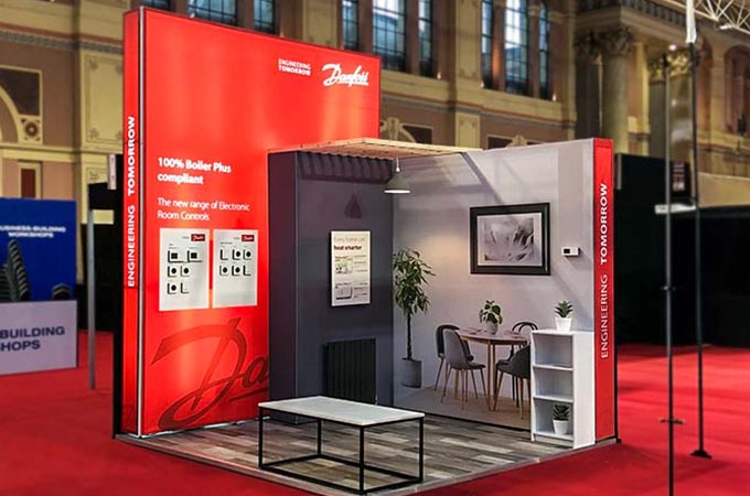 modular exhibition stands - Motive Exhibitions - Danfoss