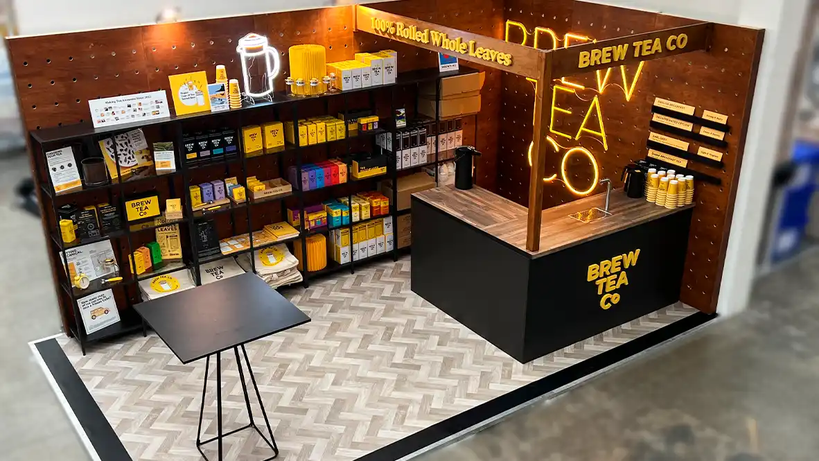 Brew Tea Co | Motive Exhibitions | Stand Builders