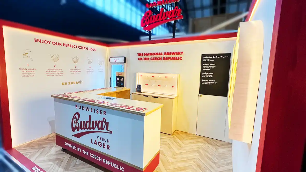 Budvar | Motive Exhibitions | Stand Builders