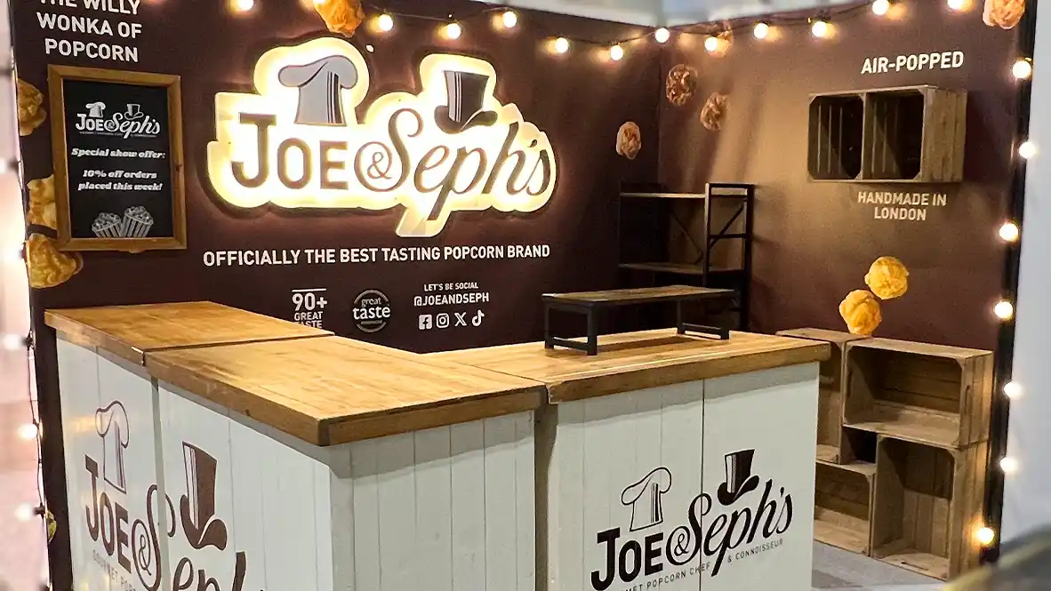 Joe & Sephs | Motive Exhibitions | Stand Builders