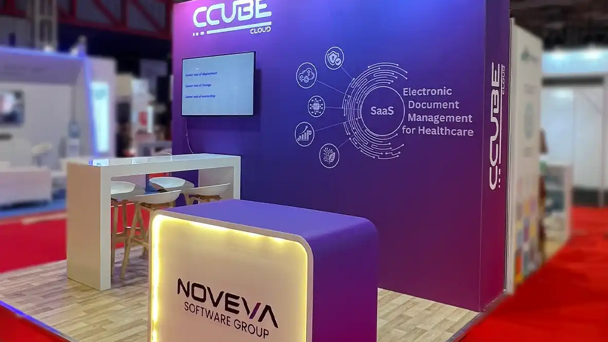 Noveva | Digital Health Rewired 2025 | UK Stand Builders