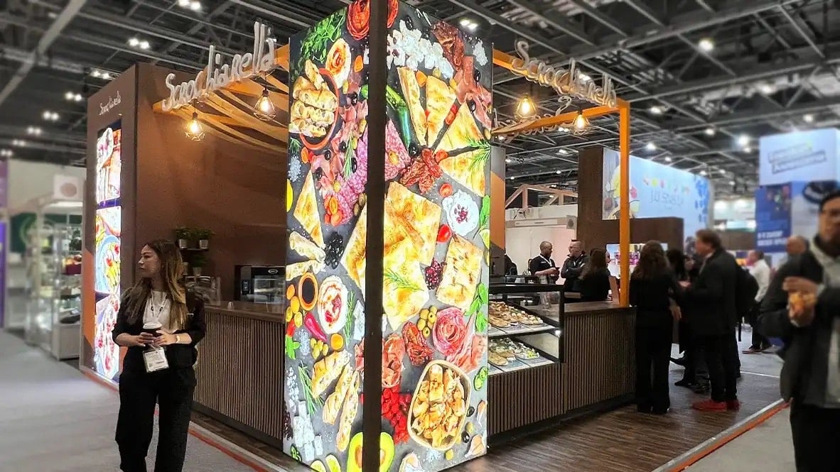 Exhibition Stand Contractor for NEC | Food And Drink Expo 2025 | Motive Exhibitions
