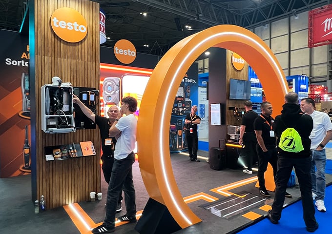 Modular exhibition stand hire Motive