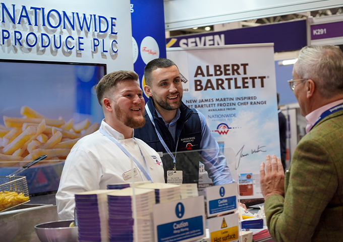 Modular Exhibition Stands Birmingham | Food and Drink Expo 2025 | Motive Exhibitions