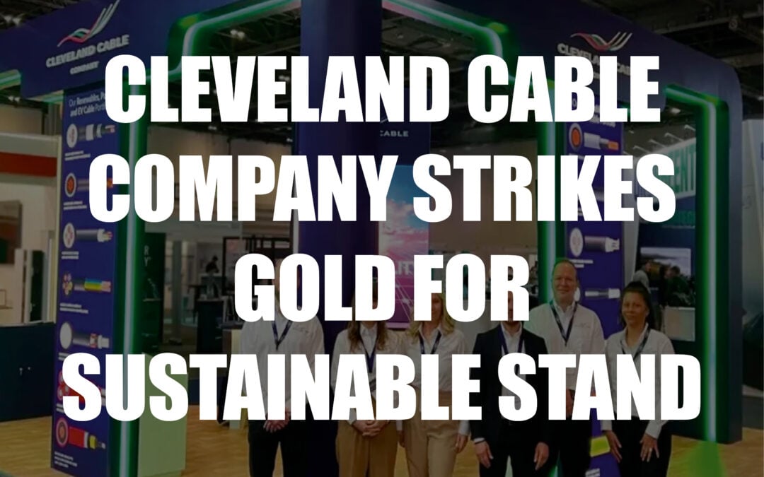 Cleveland Cable Company strikes gold for sustainable stand design