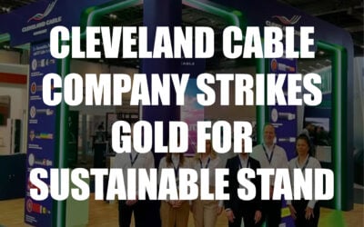 Cleveland Cable Company strikes gold for sustainable stand design