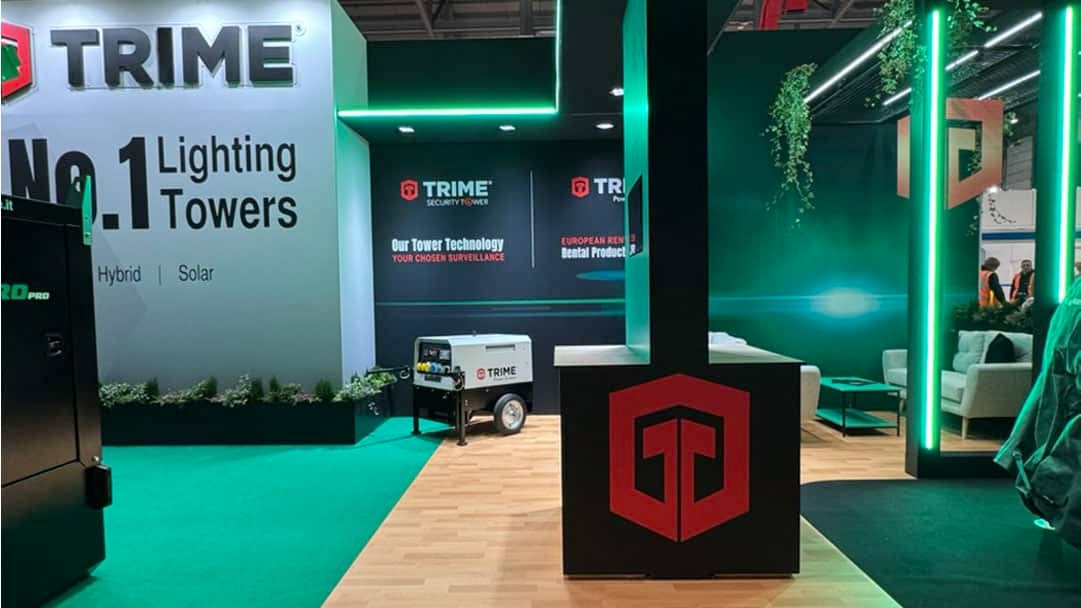 Executive Hire Show Trade Show stand for Trime