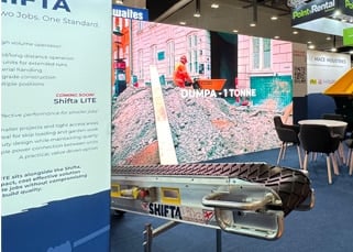 Mace Trade show stand Mace Trade Show Stand with LED video wall at Executive Hire Show Coventry