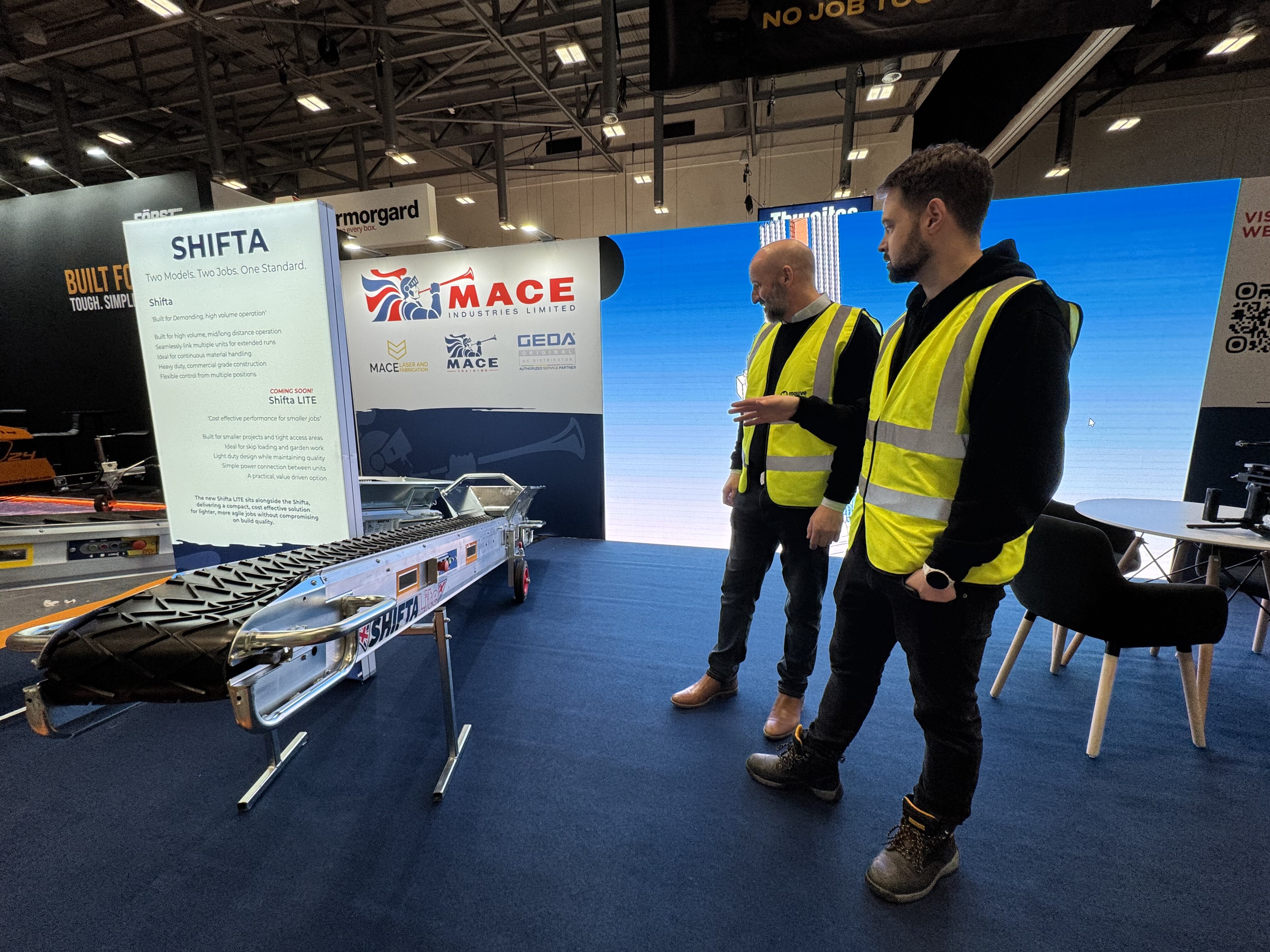 Modular trade show stand at Executive Hire Show Coventry