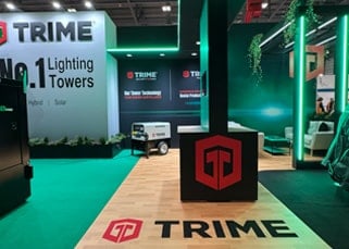 Trime Trade show stand Trime Trade Show Stand