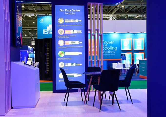 Cleveland-Cable-Company-exhibition-stand-at-DCW Data Centre World
