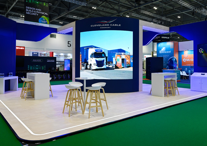 DCW London hybrid exhibition stand