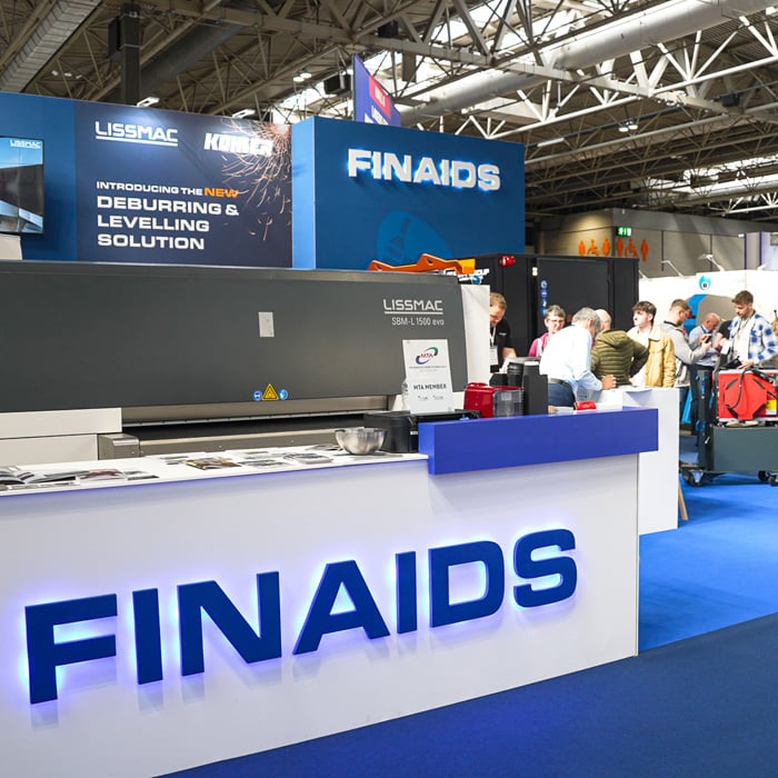 Finaids manufacturing exhibition stand MACH