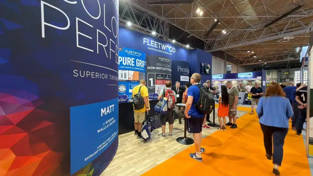 Fleetwood Paints at Painting and Decorating Show Birmingham NEC-gallery