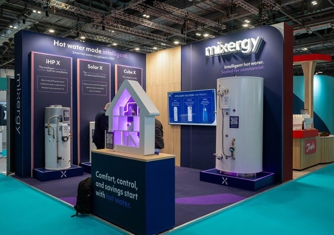 mixergy elementallondon exhibition stand ideas