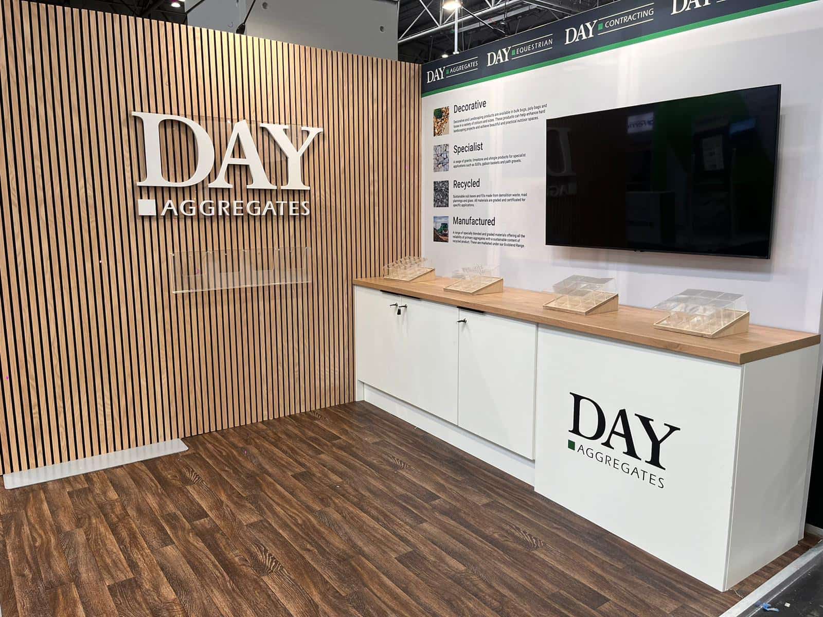 Hybrid exhibition stand for Danfoss Installer show