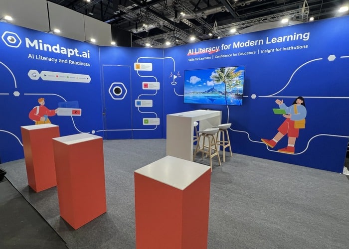 MindApt Modular Exhibiton Stand Schools and Academies Show ExCeL London