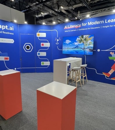 MindApt Modular Exhibiton Stand Schools and Academies Show ExCeL London