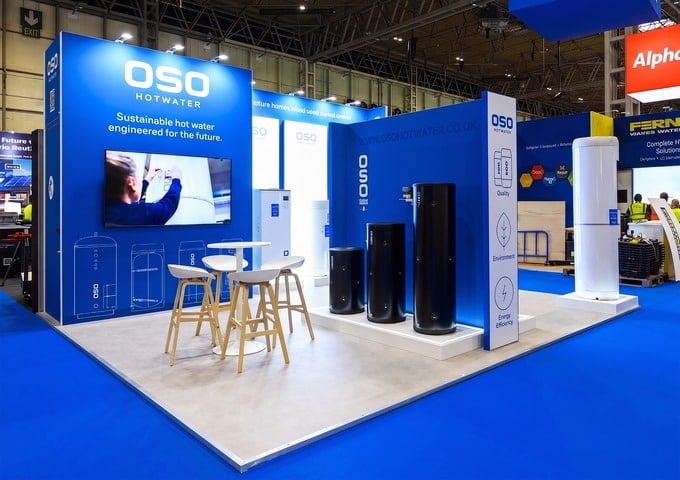 Modular exhibition stand for InstallerSHOW