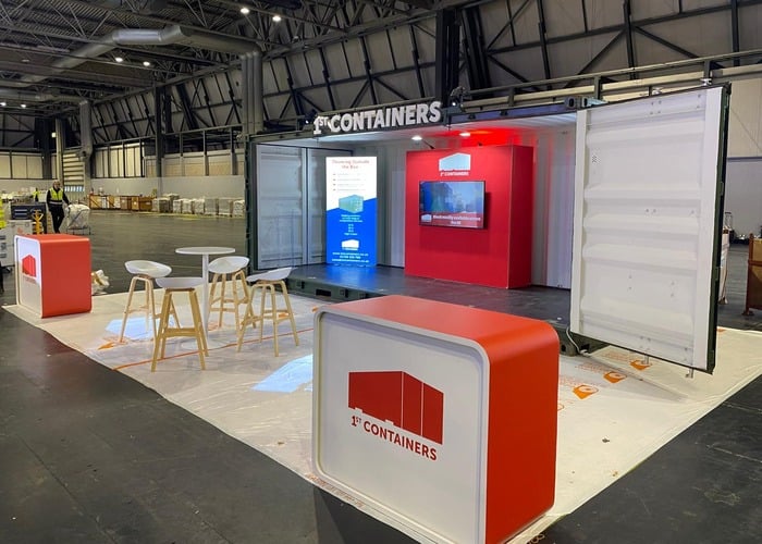 Custom exhibition stand option for Executive Hire Show Coventry Custom exhibition stand option for Executive Hire Show