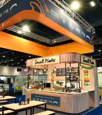 Food show exhibition stand design and build contractors Food show exhibition stand design and build contractors