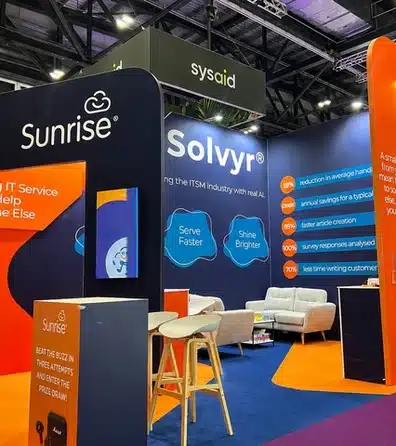 Modular exhibition stand design idea Modular exhibition stand design idea
