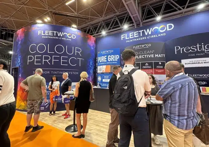 Using an exhibition stand to launch a product