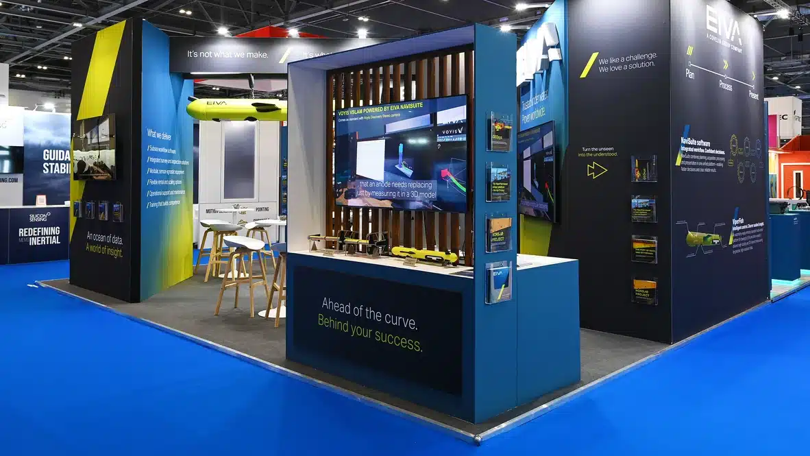 best exhibition stand company for technical products Oceanology