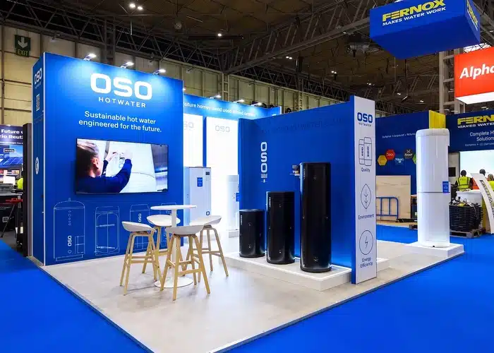 Modular exhibition stand NEC Birmingham