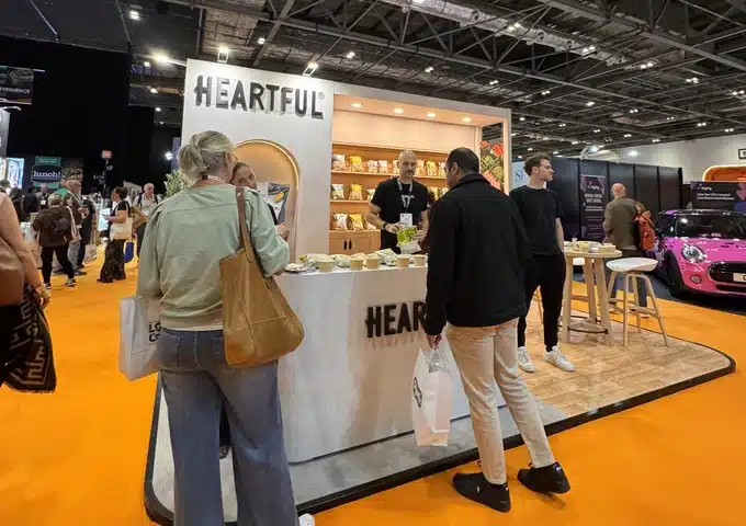 Modular exhibition stand at Lunch Excel
